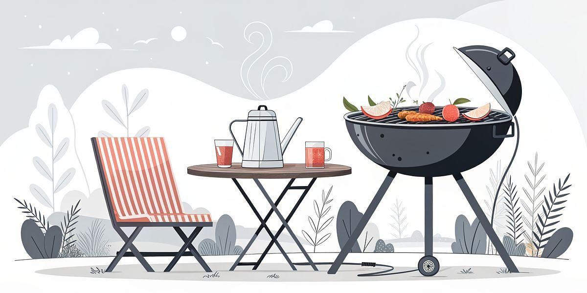 Révolutionnez vos Soirées Printanières avec un Barbecue à Charbon