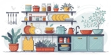 Découvrez 3 astuces de rangement de cuisine pour un printemps 2025 organisé